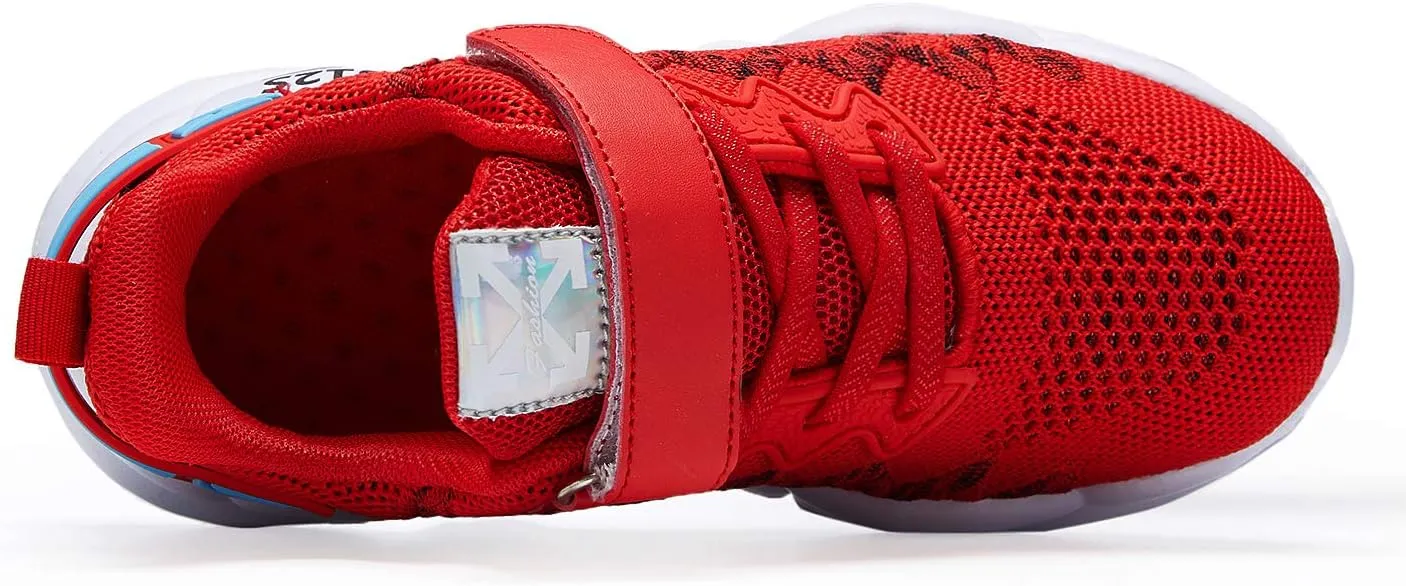 Santiro Kids Tennis Shoes for Boys Sneakers Breathable Lightweight Girls Running Shoes