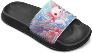 Shark Kids Slide Sandals Quick Drying Pool Slides for Boys Girls