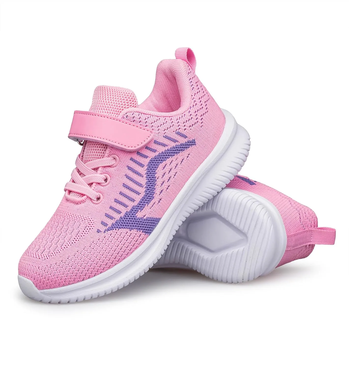 SILLENORTH Boys Girls Sneakers Slip on Lightweight Breathable Kids Running Walking Shoes for Toddler/Little Kid/Big Kid