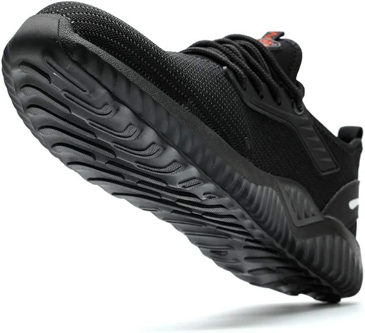Steel Toe Shoes for Men Women Safety Shoes Work Sneakers Breathable Lightweight Industrial & Construction Shoe
