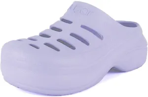 Sugar Women's Classic Clogs Platform Slip-On Sandals Outdoor Slippers – For Indoor, Outdoor, Beach, Pool – Deidra