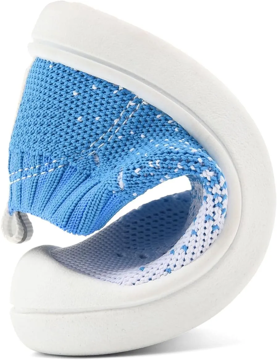 Toddler Shoes Boy Girl First Walker Shoes Toddler Walking Running Shoes Lightweight Breathable Mesh Barefoot Sneakers For Kids