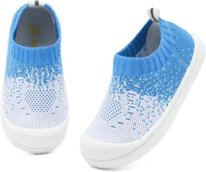 Toddler Shoes Boy Girl First Walker Shoes Toddler Walking Running Shoes Lightweight Breathable Mesh Barefoot Sneakers For Kids