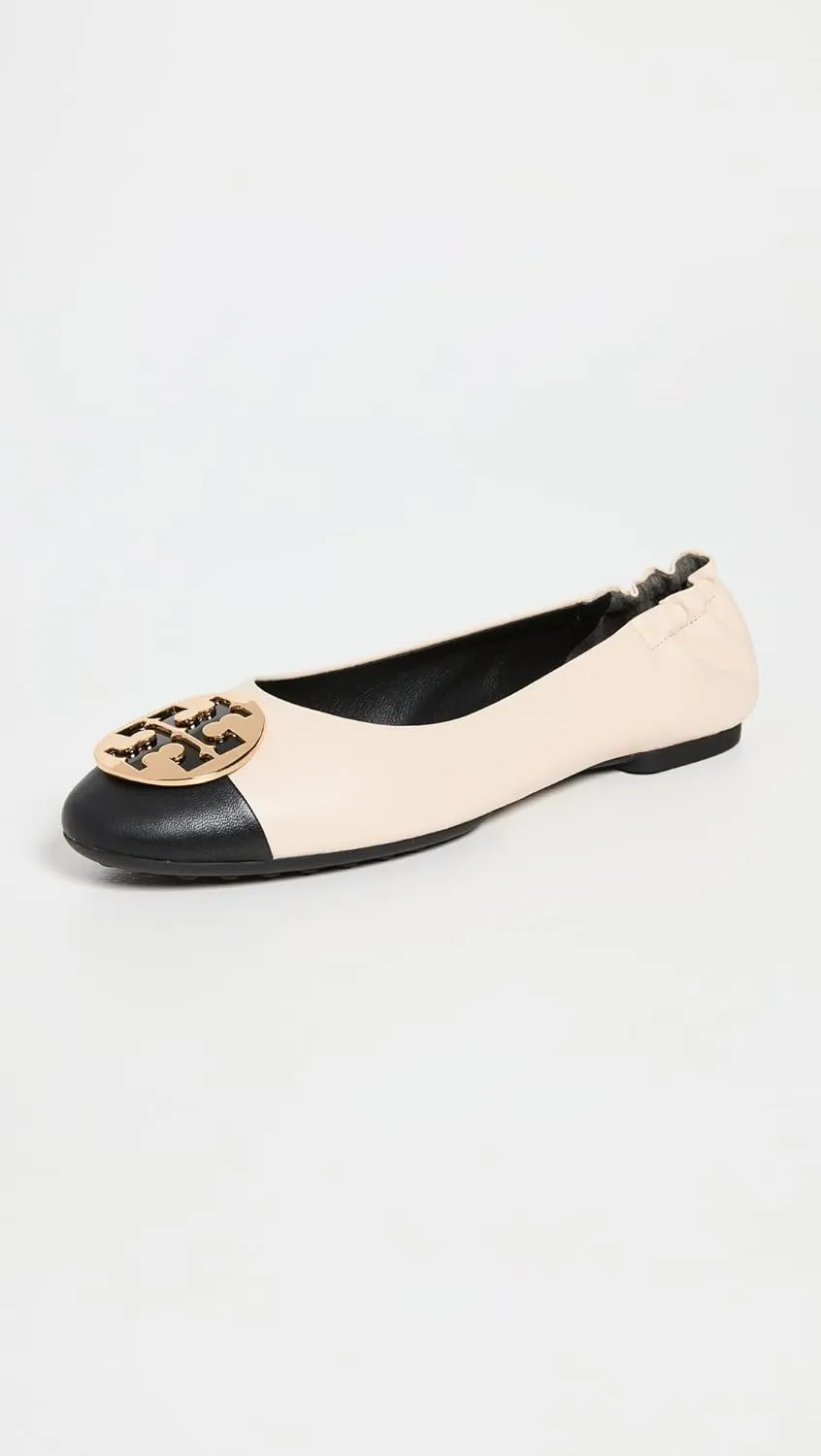Tory Burch Women's Claire Cap Toe Ballet Flats