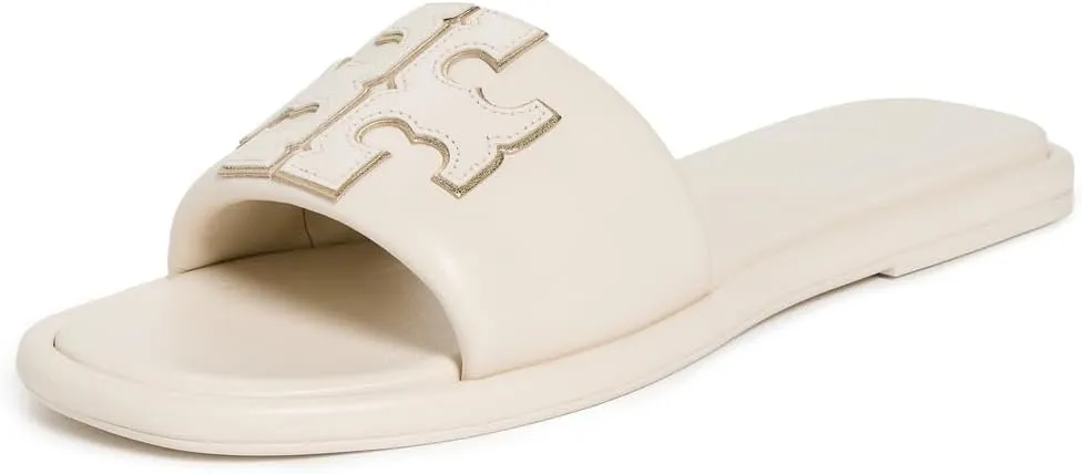 Tory Burch Women's Double T Sport Slides