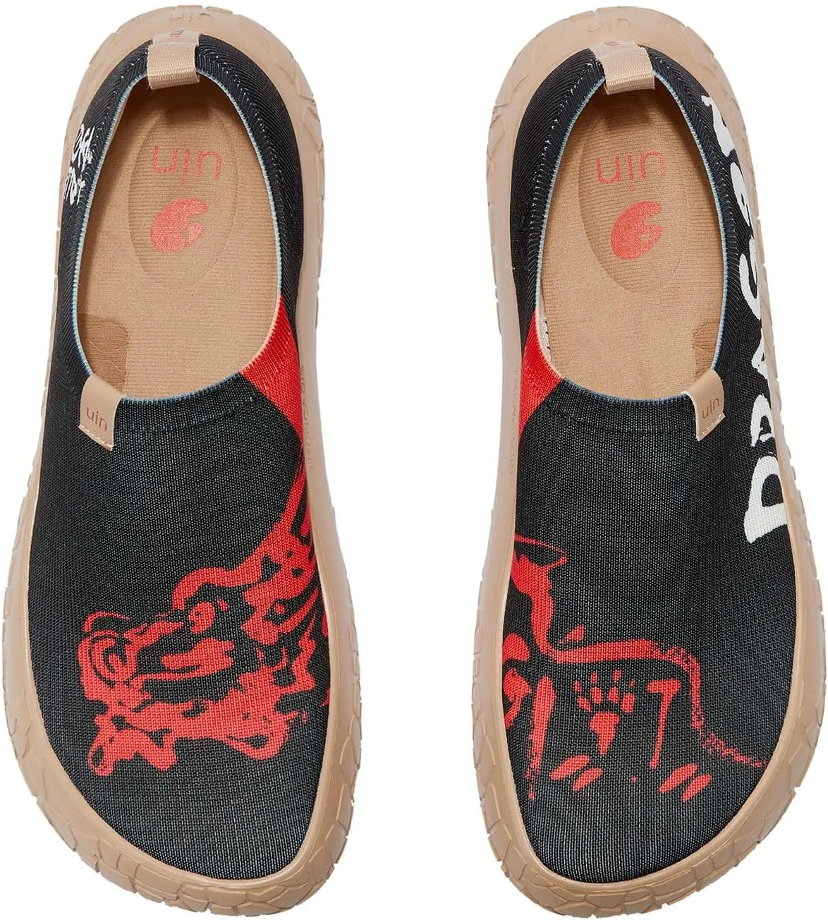 UIN Year of The Dragon Men's Travel Walking Shoes Slip On Casual Loafers 2024 Chinese Lunar New Year