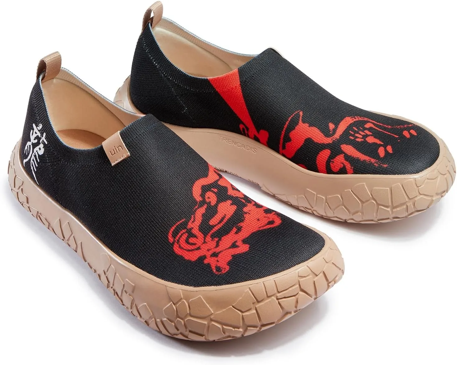 UIN Year of The Dragon Men's Travel Walking Shoes Slip On Casual Loafers 2024 Chinese Lunar New Year