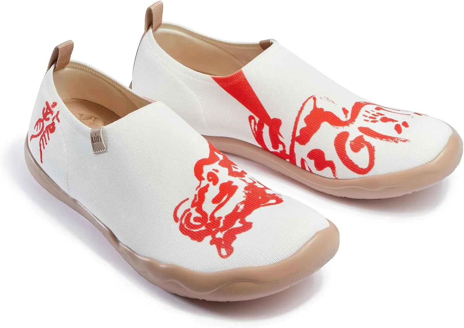 UIN Year of The Dragon Men's Travel Walking Shoes Slip On Casual Loafers 2024 Chinese Lunar New Year