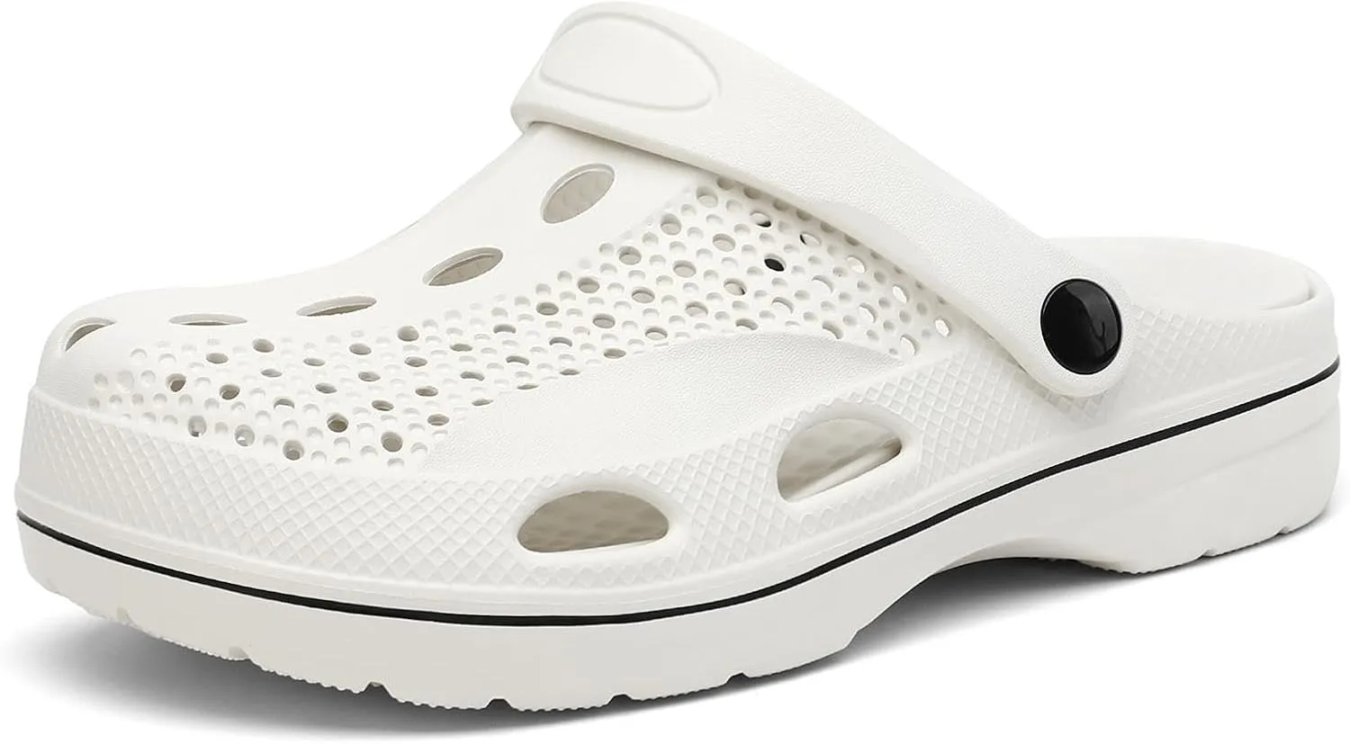 VZQ Women and Men Arch Support Clogs Slip-on Garden Shoes Outdoor Beach Slippers Sandals with Plantar Fasciitis Feet Cushion Insoles