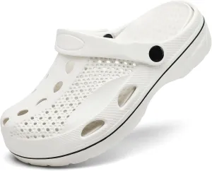VZQ Women and Men Arch Support Clogs Slip-on Garden Shoes Outdoor Beach Slippers Sandals with Plantar Fasciitis Feet Cushion Insoles