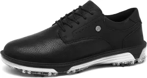 Waterproof Golf Shoes Mens with Spiked Lightweight Outdoor Comfortable Golf Training Sneakers