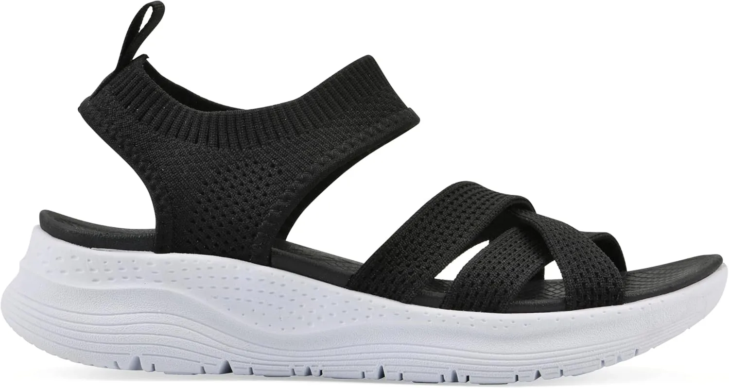 WHITE MOUNTAIN Fom Recovery Women's Charry Strappy Slip-On Sandal