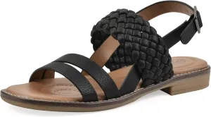 WHITE MOUNTAIN Women's Macaroni Strappy Braided Sandal