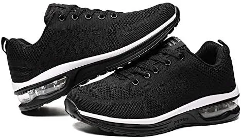 Women Air Boost Sneakers Men Sport Jogging Shoes Unisex Knitted Cushion Shoe Lightweight Breathable
