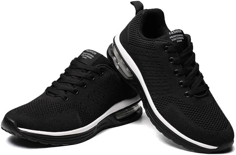 Women Air Boost Sneakers Men Sport Jogging Shoes Unisex Knitted Cushion Shoe Lightweight Breathable