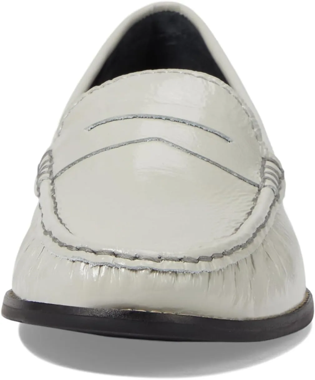 Womens Genuine Leather Comfort Slip on Penny Loafers