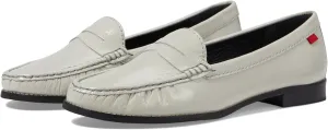 Womens Genuine Leather Comfort Slip on Penny Loafers