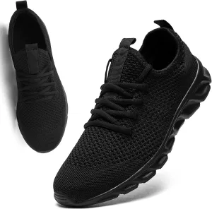 Womens Mens Running Shoes Tennis Sneakers Lightweight Gym Slip on Unisex Shoes Athletic Workout Walking Shoes