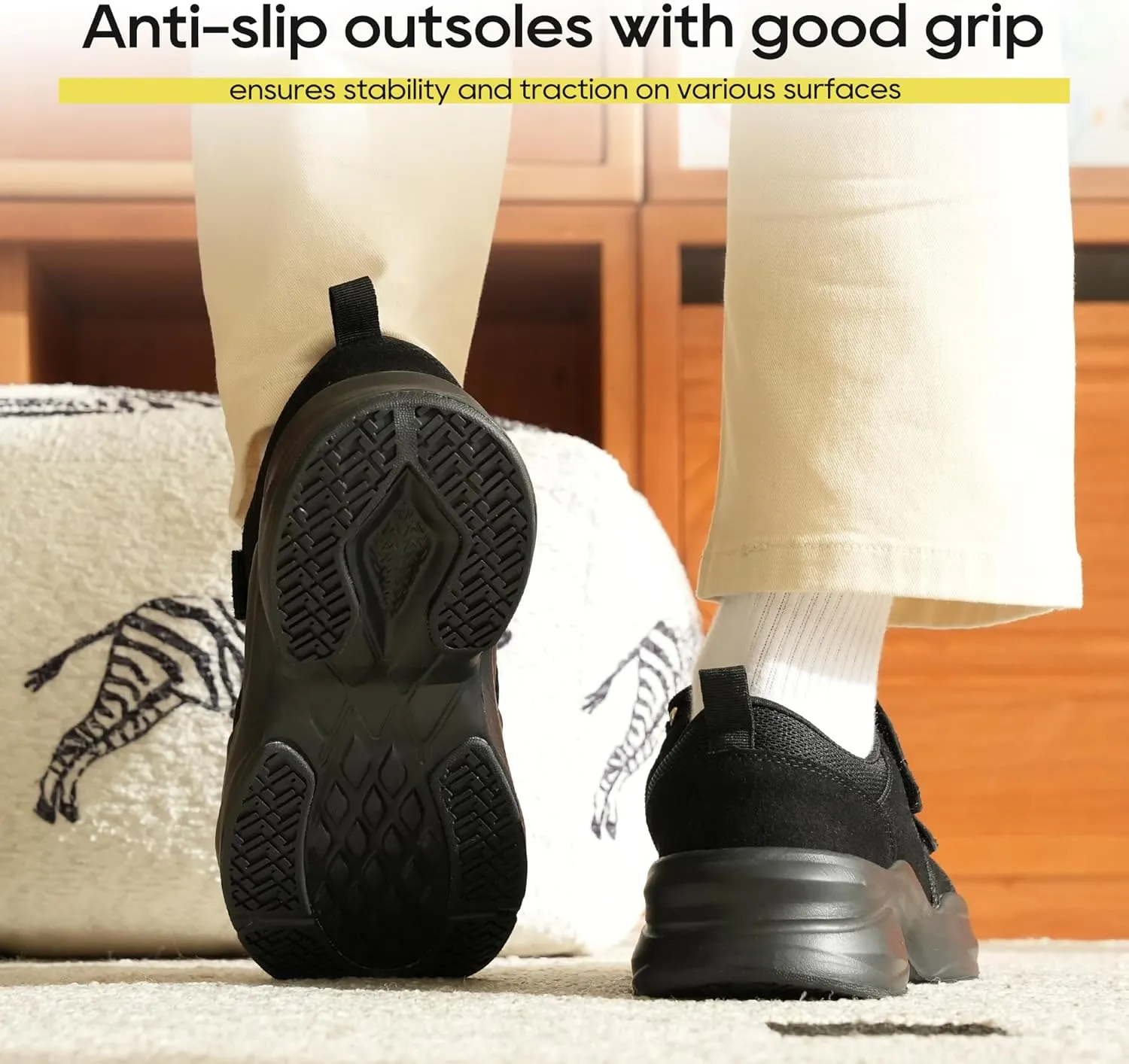 Women's Orthopedic Arch Support Sandals Diabetic Walking Shoes