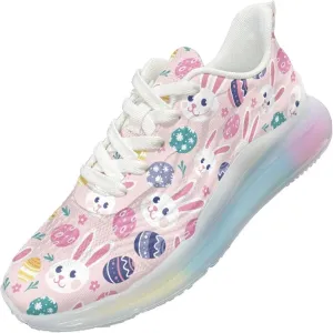Women's Sneakers Lightweight Air Cushion Shoes Sports Running Tennis Shoes Non Slip Breathable Mesh Athletic Sneakers Walking Shoes US 6-11