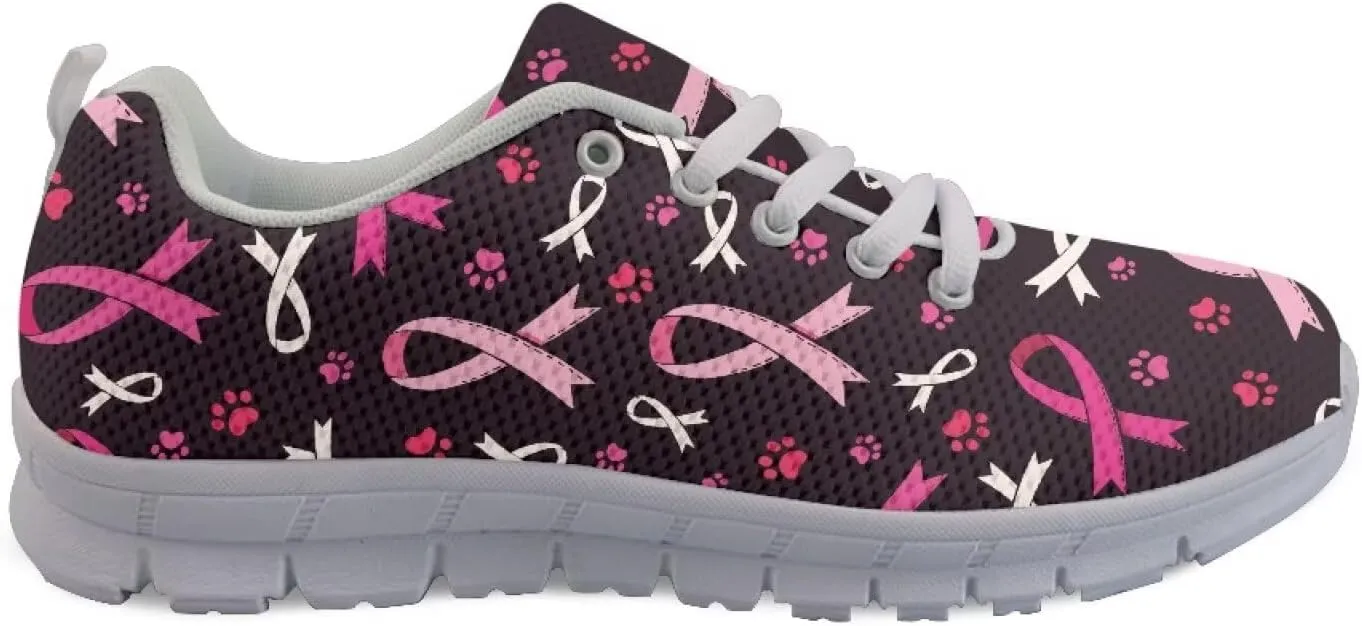 Women's Sneakers Mesh Lace Up Running Shoes Size 5-11 Lightweight Walking Athletic Shoes