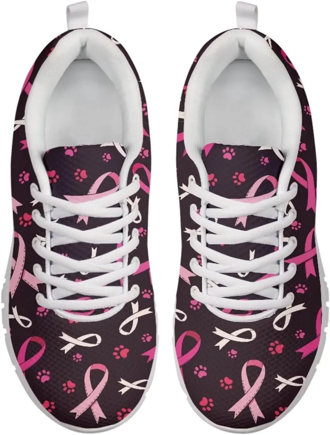 Women's Sneakers Mesh Lace Up Running Shoes Size 5-11 Lightweight Walking Athletic Shoes